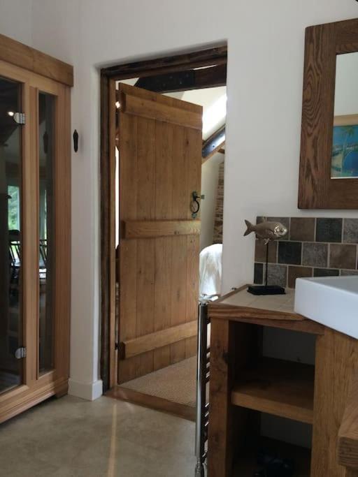 Luxury Exmoor Barn Conversion With Sauna Exford Eksteriør bilde